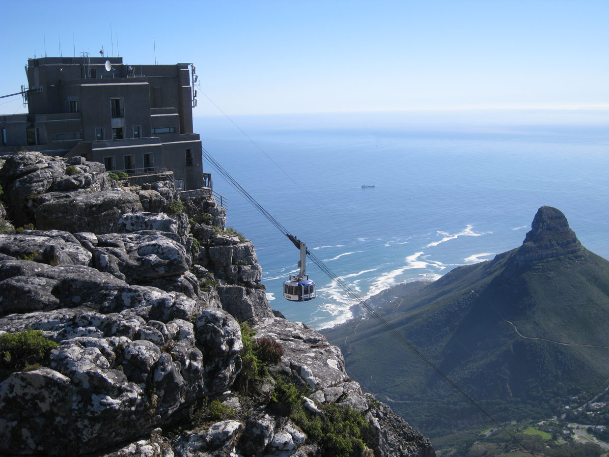 Table-Mountain-teleferica Table Mountain Funivia