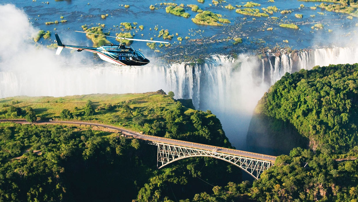 Victoria-Falls-in-Elicottero Victoria Falls viste dall'elicottero