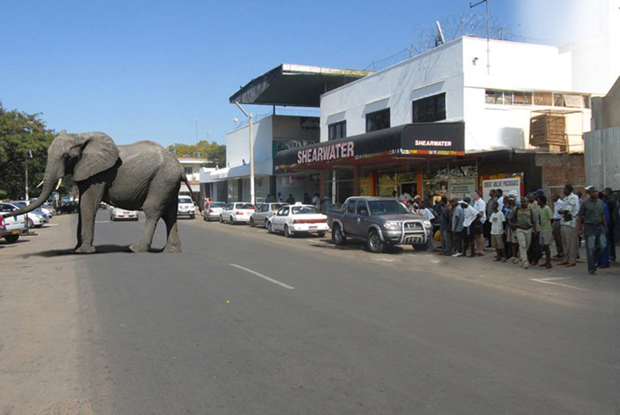 Victoria-falls-town La caratteristica cittadina di Victoria Falls