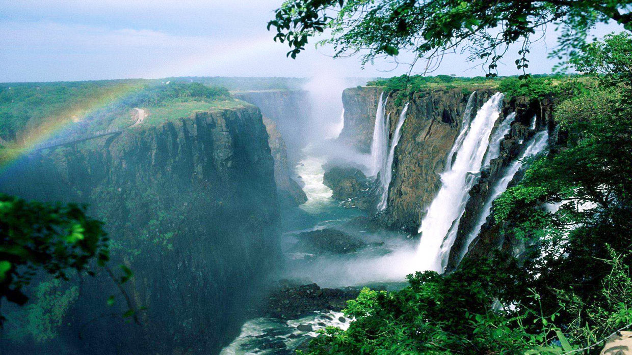victoria-falls-Zimbabwe Le cascate Vittoria patrimonio UNESCO