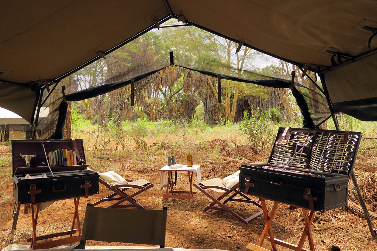 Kenya-Bush-Camp-Bush-esperienza-lusso Kenya Campo Tendato Mobile